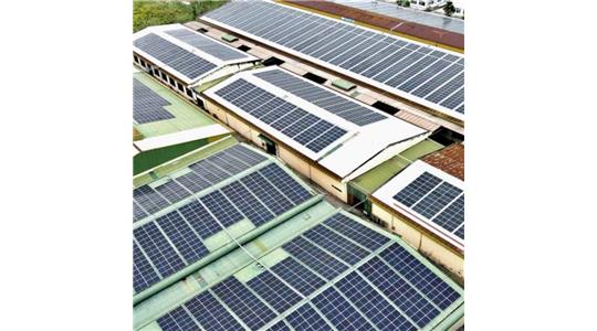 THI CÔNG HỆ THỐNG ĐIỆN MẶT TRỜI NHÀ XƯỞNG CÔNG NGHIỆP